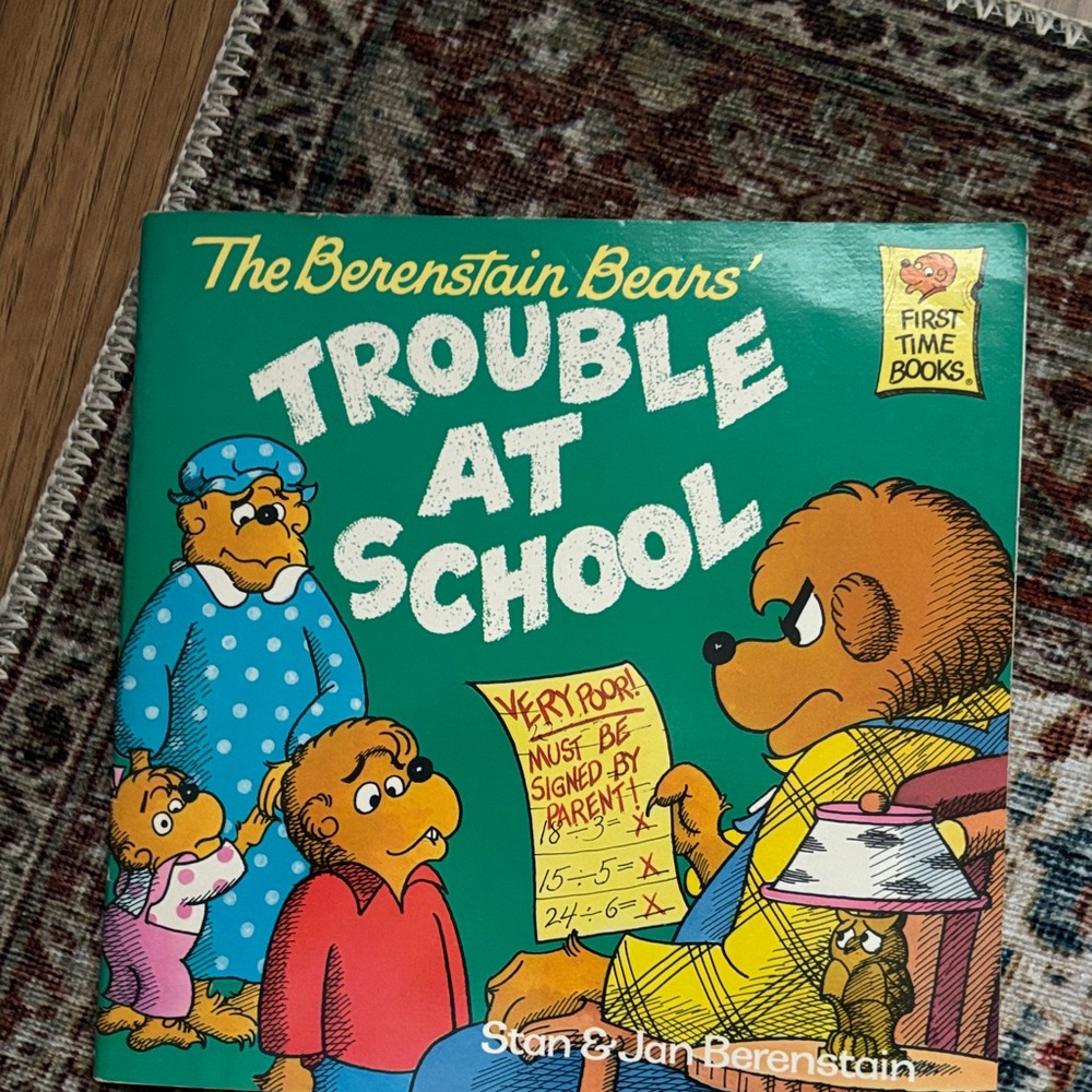 Trouble at School Book